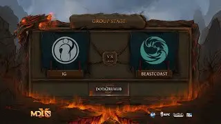Invictus Gaming vs beastcoast, MDL Chengdu Major, bo3, game 2 [Lex & 4ce]