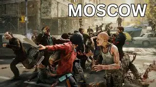 ZOMBIE  HUNTER  in MOSCOW | world war Z  GAMEPLAY | part  #01