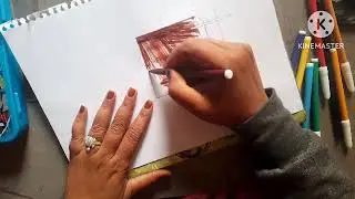 simple art drawing #drwaing #italianart# school drawing #viralvideo#@kishanrart7#shooting art