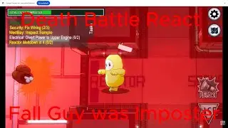 Death Battle reaction Among Us VS Fall Guy