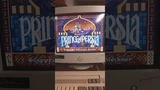 Prince of Persia (1989) Using MT-32 Music on a Roland SC7