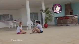 Yoga challenge 23 (socks off)