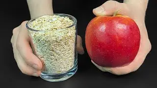 Haferflocken ersetzen Mehl und &Auml;pfel ersetzen Zucker! Apfelkuchen, der mich verr&uuml;ckt macht!