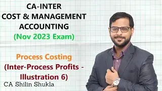 CA Inter | Cost & Management Accounting | Process Costing | Inter-Process Profits