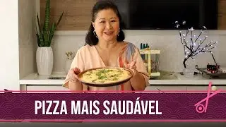 PIZZA com massa de MANDIOCA 🍕 É uma delícia | Kika Sato
