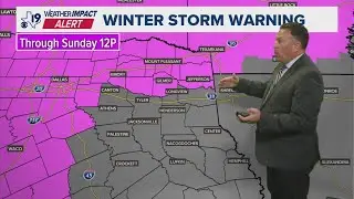 CBS19's weather team gives a Saturday morning update on winter weather impact alert