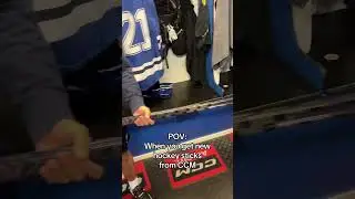 Nackarockers New Vizion Hockey sticks from CCM