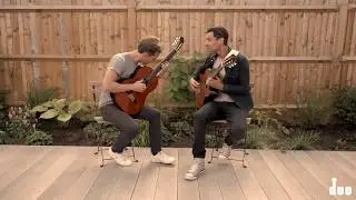 'Zorbabba' - ABBA's I Have A Dream meets Zorba The Greek (cover by duo)
