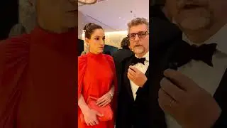Kleber Mendon&ccedil;a Filho e Emilie Lesclaux falam sobre o Globo de Ouro e mostram santinho de Fernanda