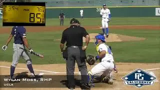 Видео о проспекте Уайлана Мосса, RHP, UCLA