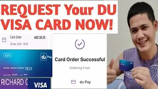 How to Request Du Pay Visa Card In Dubai United arab Emirates Choyskie Tv