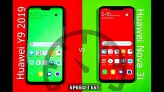 Huawei Y9 2019 vs Nova 3i Speed Test Comparison