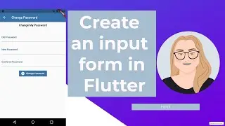 Create an input form in Flutter