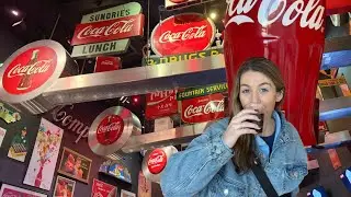 Мир Coca-Cola в Атланте, штат Джорджия! Дегустация эксклюзивных газированных напитков и секретных...