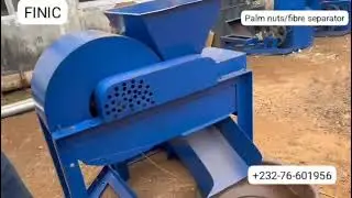 FINIC Palm Nuts/Fibre Separator of 8 tons per hour