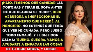 “ANTES DE QUE CLAUDIA SE MUDARA, MI SUEGRA REVISÓ MI CASA Y TODO CAMBIÓ”....