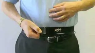 How to wear a Sticky Belt