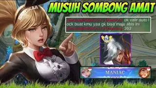 KARMA SOMBONG !! GLOBAL LAYLA KETEMU MUSUH SOK JAGO BILANG TEAM GUE BOTT,DIAM DAN BUKTIKAN ~ MLBB