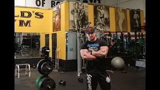 THE MECCA OF BODYBUILDING GOLDS GYM VENICE - VIKTOR GEGESHIDZE