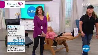 Tony Little Inversion Recliner with Massage and Heat