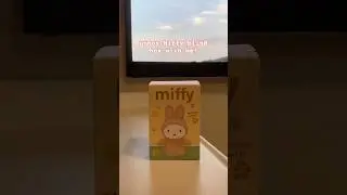unbox Miffy Macaron Series blind box with me! #miffy #blindbox #blindbag #macaron #pastel #keychain