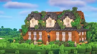 Minecraft | How to Build a Aesthetic Farmhouse