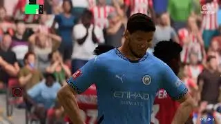 EAFC25 - Man City v Exeter FA Cup Semi Final - Simulation Mode Career