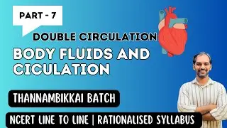 Double Circulation | Body Fluids and Circulation Part 7