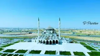Sharjah Mosque 4K drone video