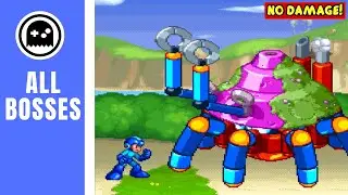 Mega Man 8 (PSX) - All Bosses - (No Damage)