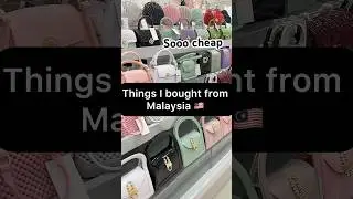 This is a mini haul of few things that I bought from #malaysia #kualalumpur #shoppinghaul #minihaul