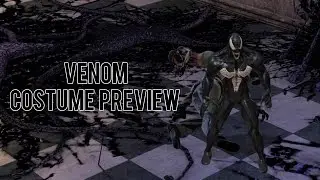 Venom Costume Preview - Marvel Heroes Omega (PC)