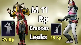 ROYAL PASS M11 Emotes Leaks | MONTH 11 RP LEAKS | FREE  MYTHIC Emotes | RP M11 LEAKS
