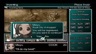 Star Ocean: Till the End of Time - Kirlsa Training Facility - Recruiting Mayu (Inventor)