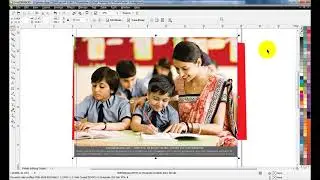 Step-106, Learn CorelDraw, POSTER, Handbill designing शुरू करें Part-3