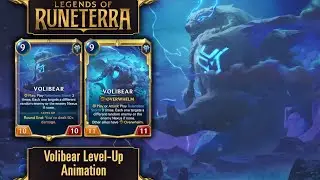Legends of Runeterra - Volibear Level-Up Animation