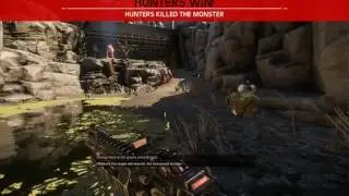 Evolve - Hunter Victory Flyoff Glitch on Overpowered Weather Control