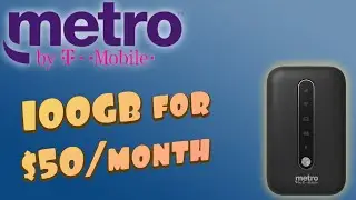 100GB Hotspot Only $50 Metro By T-Mobile Limited Time Offer