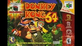 Donkey Kong Nintendo 64 no linux 02b game play com penajaca jackfruit pezinho