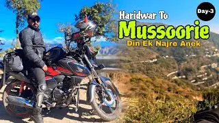 Patna To Mussoorie Solo Ride Non-Stop Raste Dangerous Place Supper