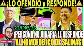 LO OFENDIO y SALE A RESPONDER &iexcl; SE LO CHING... PERSONA NO BINARIA AL HOMOFOB1CO DE Salinas Pliego !