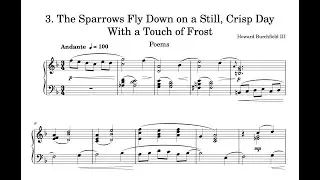 3. The Sparrows Fly Down on a Still Crisp Day With a Touch of Frost