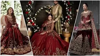 The fashion bride and style beautiful bridal lehenga with different style don't miss it