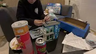 Brødrene K bygger LEGO lufthavn
