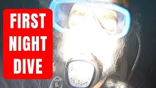 My First Time Scuba Diving at Night