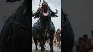 Dramatic Buffalo Rescue: Trapped in Deep Lake with Barbed Wire &ndash; Villagers & Helicopter Save It