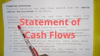 Discussion of Statement of Cash Flows