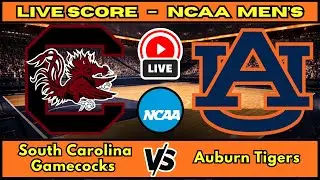 🔴 South Carolina Gamecocks vs Auburn Tigers | NCAA Men&rsquo;s Basketball | Live Score Update Jan 17