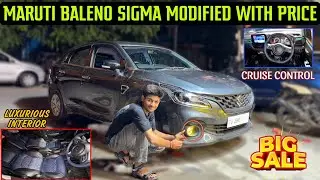 Baleno Sigma Modified With Price ✅ Baleno Interior Modified ✅ Baleno Modification 2025 ✅ 
