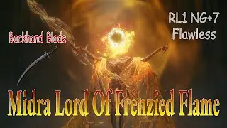 Midra Lord Of Frenzied Flame RL1 NG+7 Flawless (Backhand Blade)